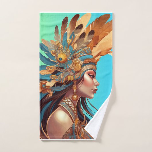 BEAUTÉ NATIVE #1 (Serviette à main)