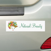 Beauté naturelle ~ Sticker pare-chocs (En voiture)
