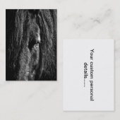 Beauté noire - carte de visite (Devant / Derrière)