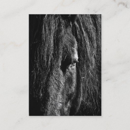 Beauté noire - carte de visite (Devant)