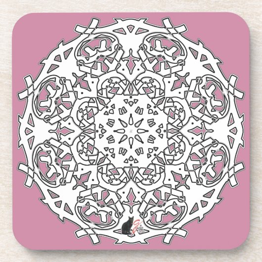 Beauté Octa Glyph Dawn Dessous de verre (Devant)