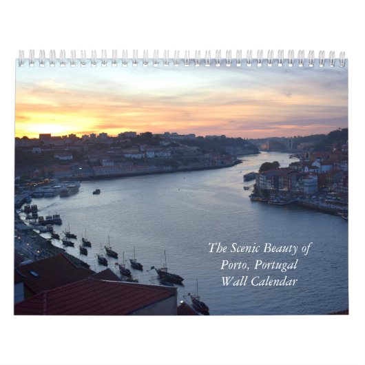 Beauté pittoresque de Porto Wall Calendrier (Protection)