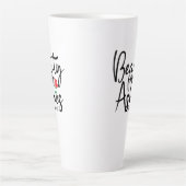 Beauté pour cendres Grand latte Mug 17 oz. (Devant)