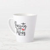 "Beauté pour cendres" - Petite tlatte Mug 12 oz. (Angle gauche)