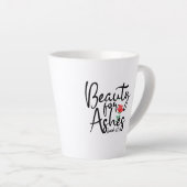 "Beauté pour cendres" - Petite tlatte Mug 12 oz. (Angle droit)
