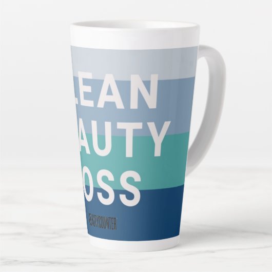 Beauté propre Boss Latte Mug (Angle droit)