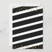 Beauté Queen Glamor Party Anniversaire Invitation (Dos)