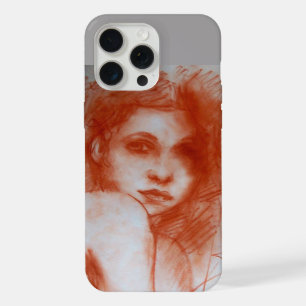 BEAUTÉ ROMANTIQUE / Portrait de femme en brun sépi