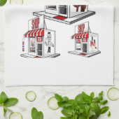 Beauté Salon cuisine serviette main (Plié)