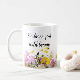 Beauté sauvage Mug floral
