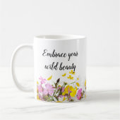Beauté sauvage Mug floral (Gauche)