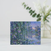 Beauté sur la carte de vacances du lac (Debout devant)