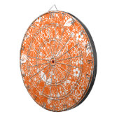 Beautés botaniques Cible de flechettes orange (Devant droit)