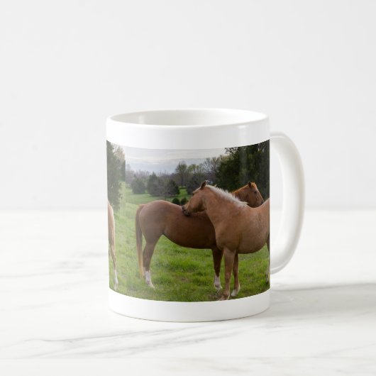 Beautés de bain café Mug (Devant droit)