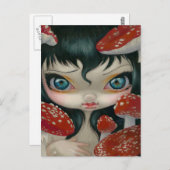 "Beautés douteuses VI : Carte postale "Fly Agaric" (Devant / Derrière)