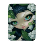 "Beautés douteuses XI : Lily de la Vallée" Magnet (Vertical)
