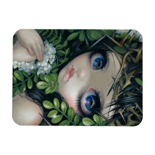 "Beautés douteuses XII : Criquet noir" Flex Magnet (Horizontal)