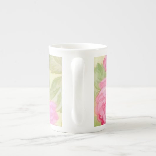 Beautés roses os Chine Mug (Dos)