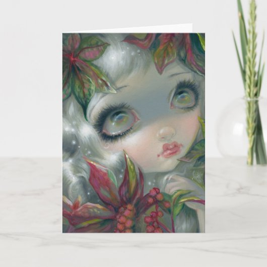 Beautés toxiques : VIII carte de voeux de ricin (Devant)