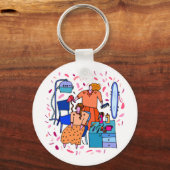 Beauticiaanse Sleutelhanger (Voorkant)