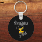 Beautician Chick #4 Sleutelhanger (Voorkant)
