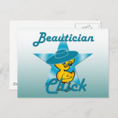 Beautician Chick #7 Briefkaart (Voorkant / Achterkant)