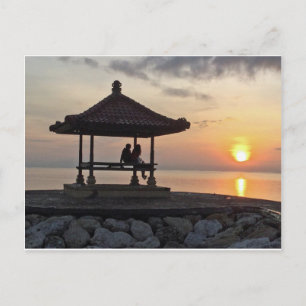 Beautidul-zonsopgang op Bali Briefkaart