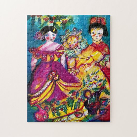 BEAUTIEF ANTIEK DOLLEN LEGPUZZEL (Verticaal)
