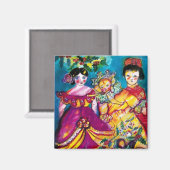 BEAUTIEF ANTIEK DOLLEN MAGNEET (Voorkant / Achterkant)