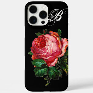 BEAUTIEF PINK ROSE MONOGRAM iPhone 16 PRO MAX HOESJE
