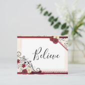 BEAUTIEF UITDRUKKELIJK BRIEFKAART (Staand voorkant)