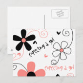 BEAUTIEF UITDRUKKELIJK BRIEFKAART (Voorkant / Achterkant)