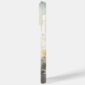 BEAUTIEF WATERVERF BROWN SPOTTED BENGST CAT Case-Mate iPhone CASE (Achterkant / Links)