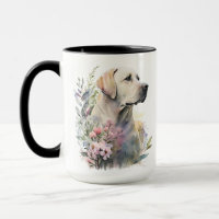 BEAUTIEF WATERVERF GEEL LABRADOR RETRIEVER DOG