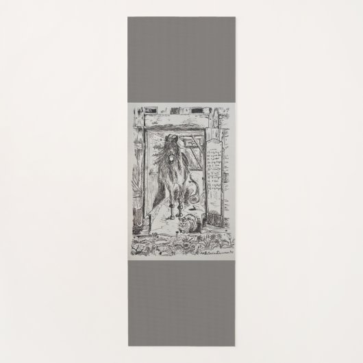 Beauties and the Beast – Yoga Mat (Voorkant)