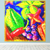 Beautifil en vruchtbare sterren. Bestel nu Canvas Afdruk (Insitu (Houten vloer))