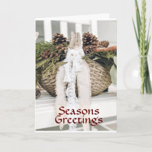 **BEAUTIFUELE DECOR EN CHRISTMAS WISHES** HOLIDAIR FEESTDAGEN KAART