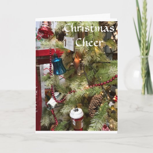 **BEAUTIFUELE DECOR EN CHRISTMAS WISHES** HOLIDAIR FEESTDAGEN KAART (Voorkant)