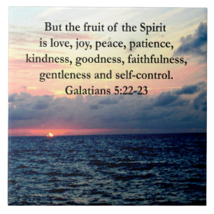 BEAUTIFUELE GALATIËNTEN VAN DE SPIRIT TEGELTJE