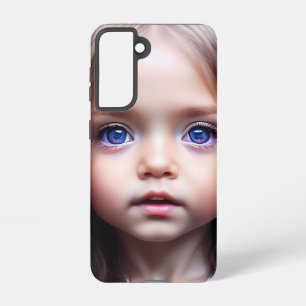 BEAUTIFUELE KLEINE MEISJES BETALEN SAMSUNG GALAXY HOESJE