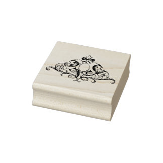 BEAUTIFUELE SCHROLLEN RUBBERSTEMPEL