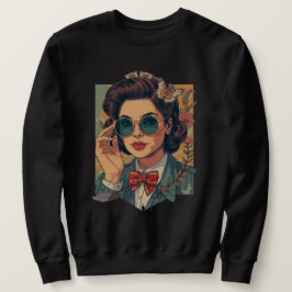 "Beautiful 19s Vintage Style Men's Sweatshirt
