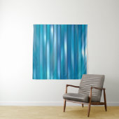 Beautiful abstract vertical blue background with l wandkleed (In situ)