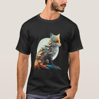 Beautiful And Colourful Fox T-shirt