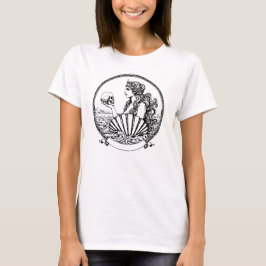beautiful and melancholic Greek goddess Aphrodite T-shirt