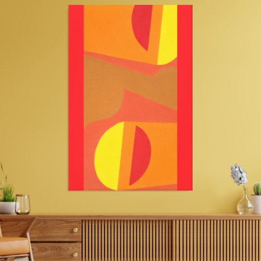 Beautiful and Vibrant Colors! Canvas Print (Insitu (Woonkamer))