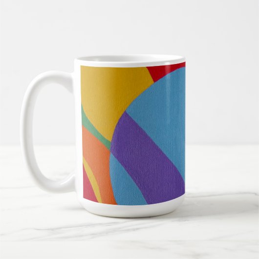 Beautiful and Vibrant Colors! Coffee Mug (Gauche)