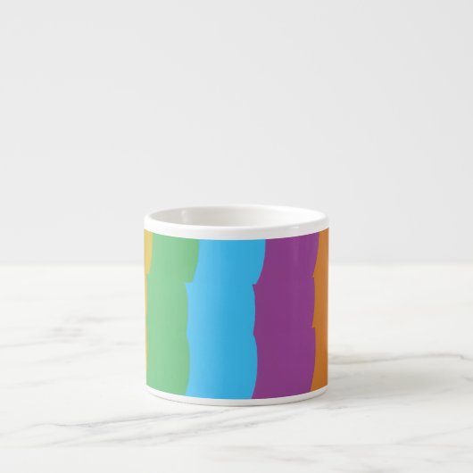 Beautiful and Vibrant Colors! Espresso Mug (Devant)