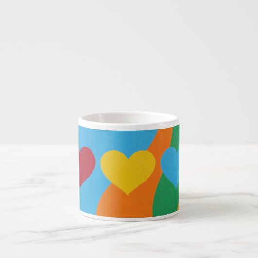 Beautiful and Vibrant Colors! Espresso Mug (Devant)
