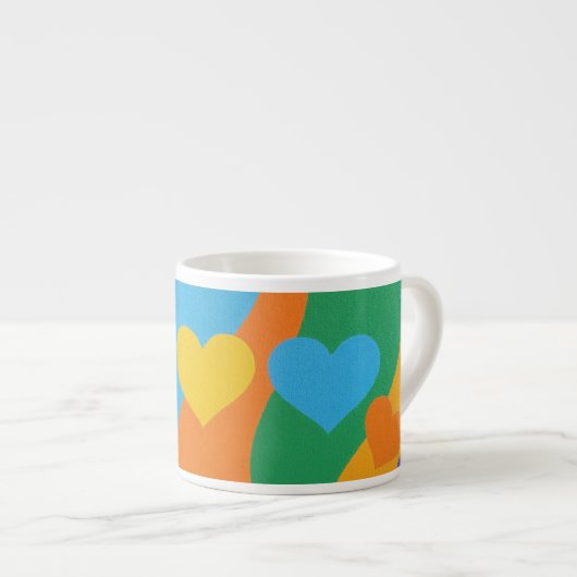 Beautiful and Vibrant Colors! Espresso Mug (Devant droit)